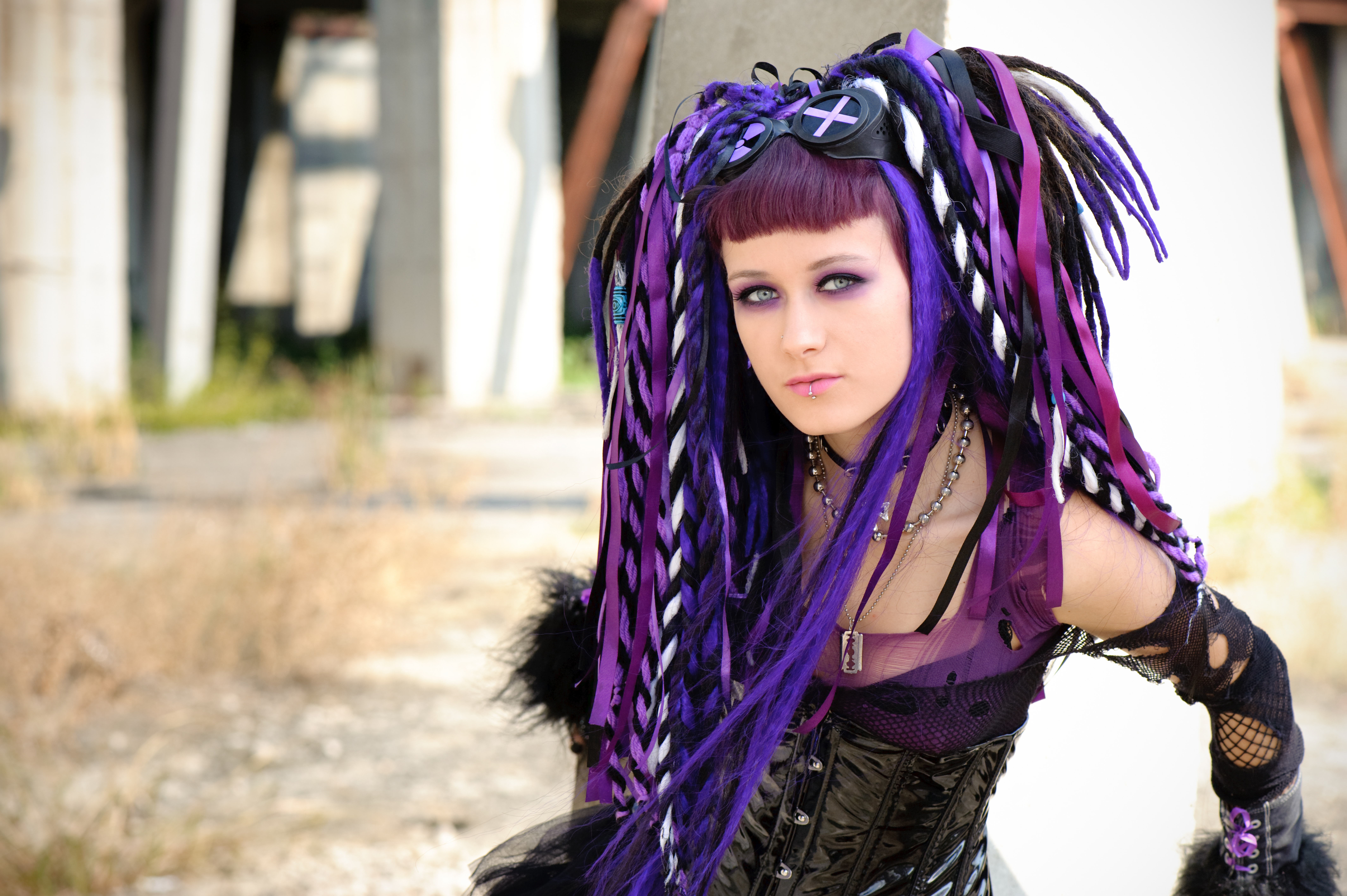 Cyber Goth Hairstyles